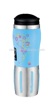 Eco-friendly 14oz stainless steel metal material outer coffee mug