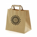Custom Logo Kraft Bags with Handles Wholesale