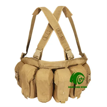 Kango Good Quality Molle Chest Rig Coyote Brown