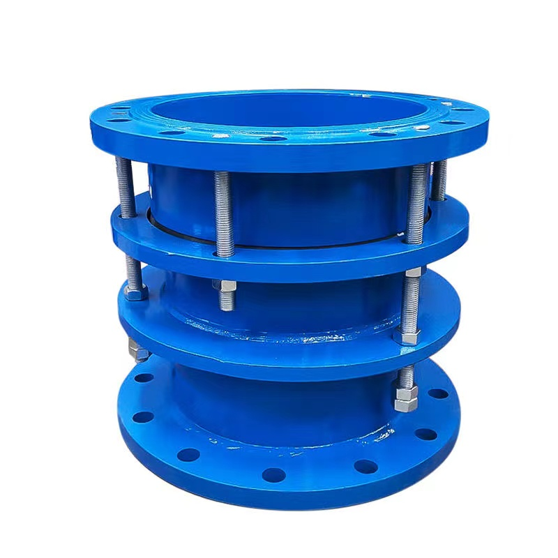 Flange limit expansion joint