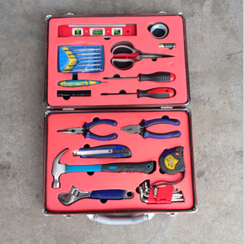 Set di attrezzi manuali per artigiano Kit di riparazione automatica