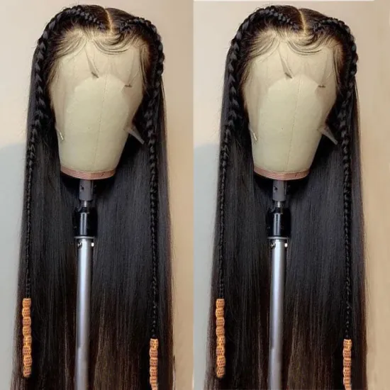 Lace Frontal Wig Wholesale Straight Transparent 13*4  HD Lace Front Wigs For Black Women 100 Virgin Brazilian Human Hair Wigs