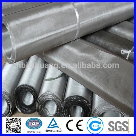 304 220 micron stainless steel wire mesh screen/stainless steel bird cage wire mesh