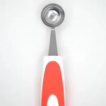 Stainless Steel Ice Cream Scoop & Melon Baller for Smooth Round Shapes