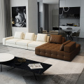 3 butang tempat duduk sofa tufted