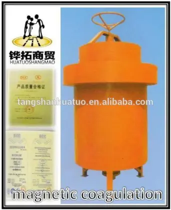 fine magnetic electric coagulation gravity separator