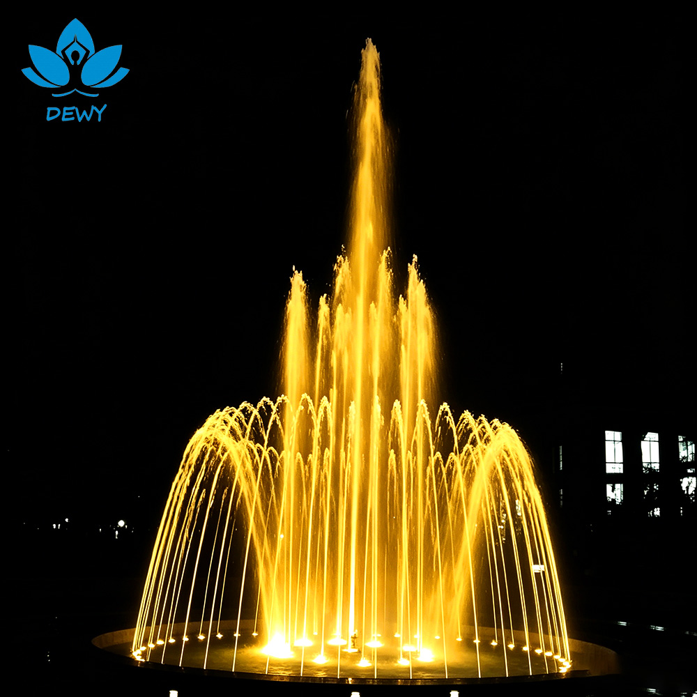 small water dancing fountain