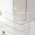 Clear Desktop Storage Box for Cosmetics and Snacks