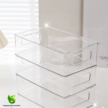 Clear Desktop Storage Box for Cosmetics and Snacks