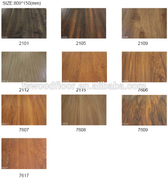 Guangzhou 12mm MDF laminate wood flooring