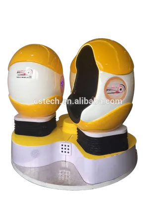 Funny games amusement park equipment 9d egg vr cinema from guangdong