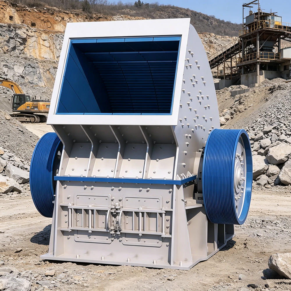 wet material processing crusher