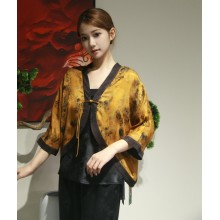 blusa de longitud del brazo medio