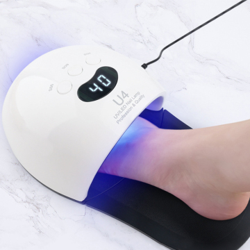 2023 High Quality U4 84W UV LED Nail Lamp for Gel Polish Drying
