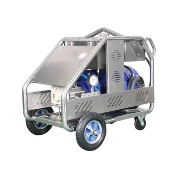 Portable High Pressure Water Jetting Machine for Precision Cleaning