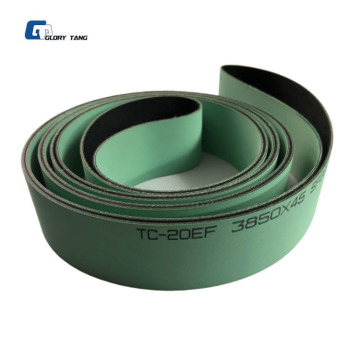 High Quality Wholesale Green Flat Belt for Textile Machines