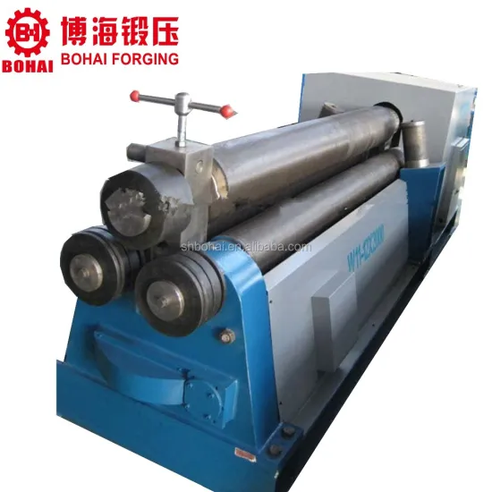 8 x 2500 Mechanical 3 Roller Sheet Metal Bending Machine for W11