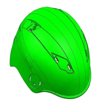 Motorcycle helmet technology mold customization service