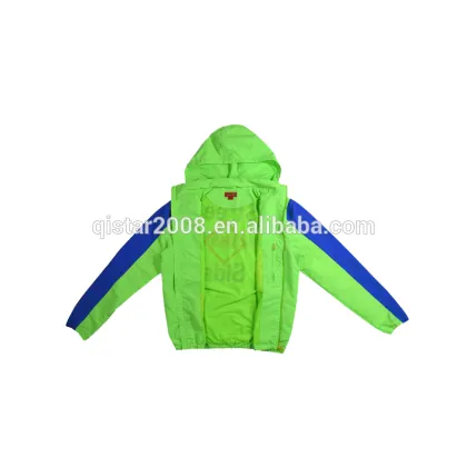 Fashion Spring Women's Windbreaker Jacket With Hood