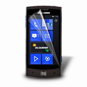 Anti-bacterial Screen Protector for LG Jil Sander, Made of PET Material, Dust-proof and Waterproof