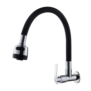 Moden Flexible Pull Out Black Water Taps Mixer Sink Faucet Kitchen Tap