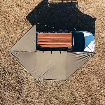 Patented Car Side Freestanding 270 Degree Awning