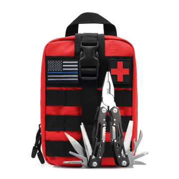 High Quality Emergency Outdoor Tactical Molle First Aid Survival Gear Kit - 302pcs