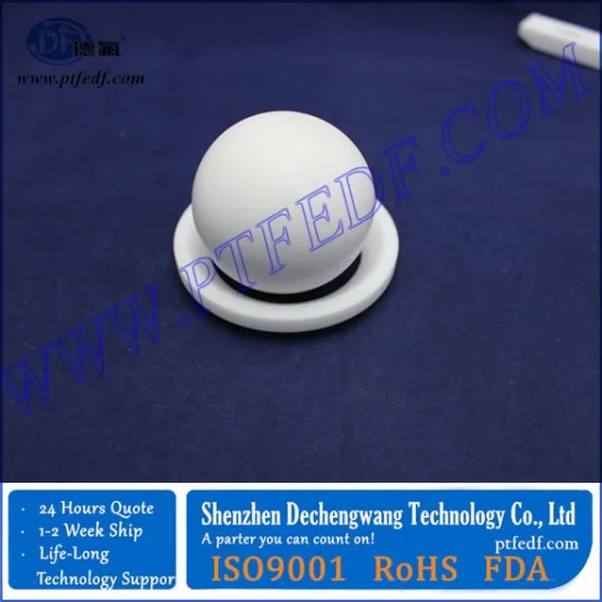 High quality ptfe ball seat polytetrafluoroethylene