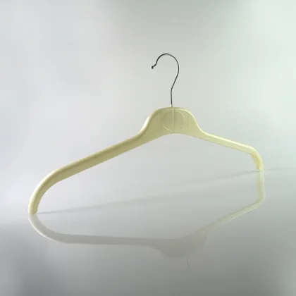 ABS Casing Retractable Velvet Coat Hanger in guangzhou