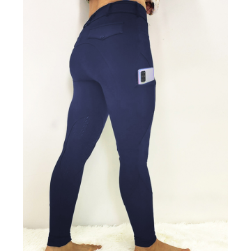 Knee Patch Riding Gear Breathable Woman Equestrian Leggings