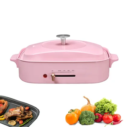 OEM Morphy Richards Electric Grill - 4L Pot, Non-Stick Coating for Family Barbecue