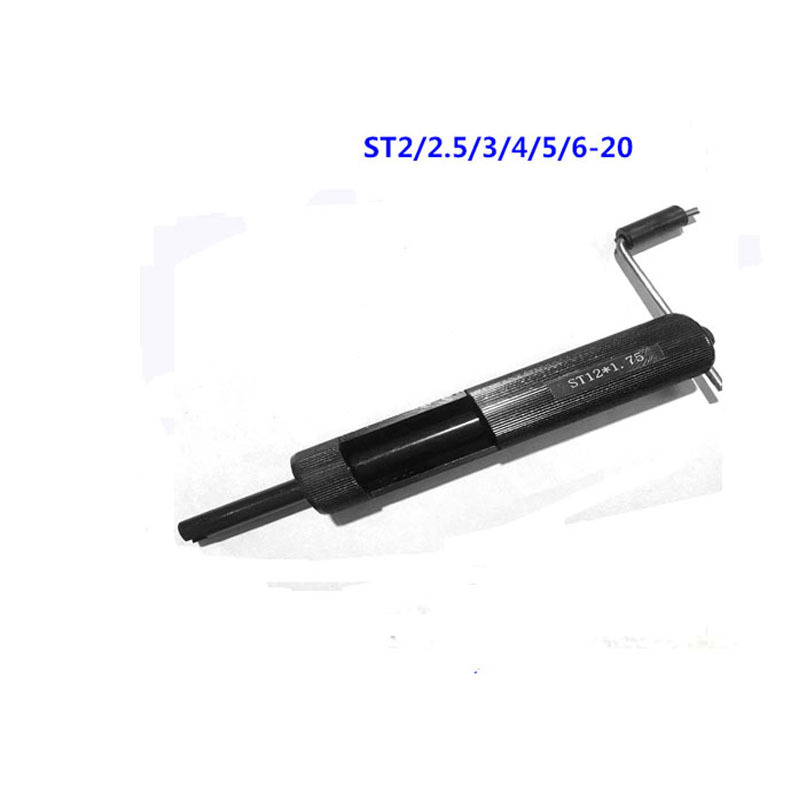 Stainless Steel 60*3*0.5d Spark Plug Thread Repair Kit Bit Iron Socket Wrench Hand OEM Packaging Customizable Priced Per Unit