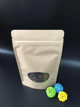 Biodegradable Kraft Paper Recycle Bag with Window