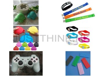 Custom made Silicone Products (Bracelets, Tags, Case/Housing, other Industrial Products)