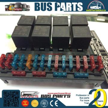 High-Quality Kinglong 6127 Fuse Table Assy for Yutong Bus Spare Parts