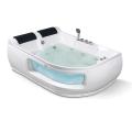 Double Person Whirlpool Freestanding Massage Bathtub