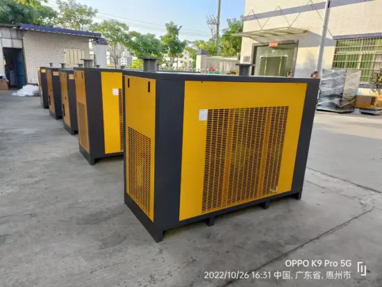 Refrigerated compressed air dryer (high temperature type)