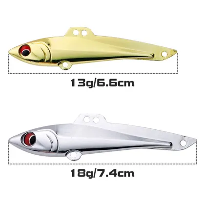 XUHANG BZV14 Zinc Vibrating Fish Metal Vibe Blade Sinking Vib Fishing Lure