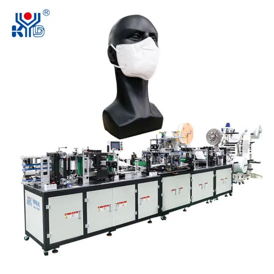 High Speed Automatic Built-in Sponge Strip Mask Machine