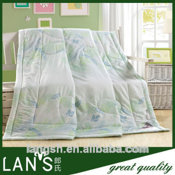 pure color polyester bamboo summer quilting