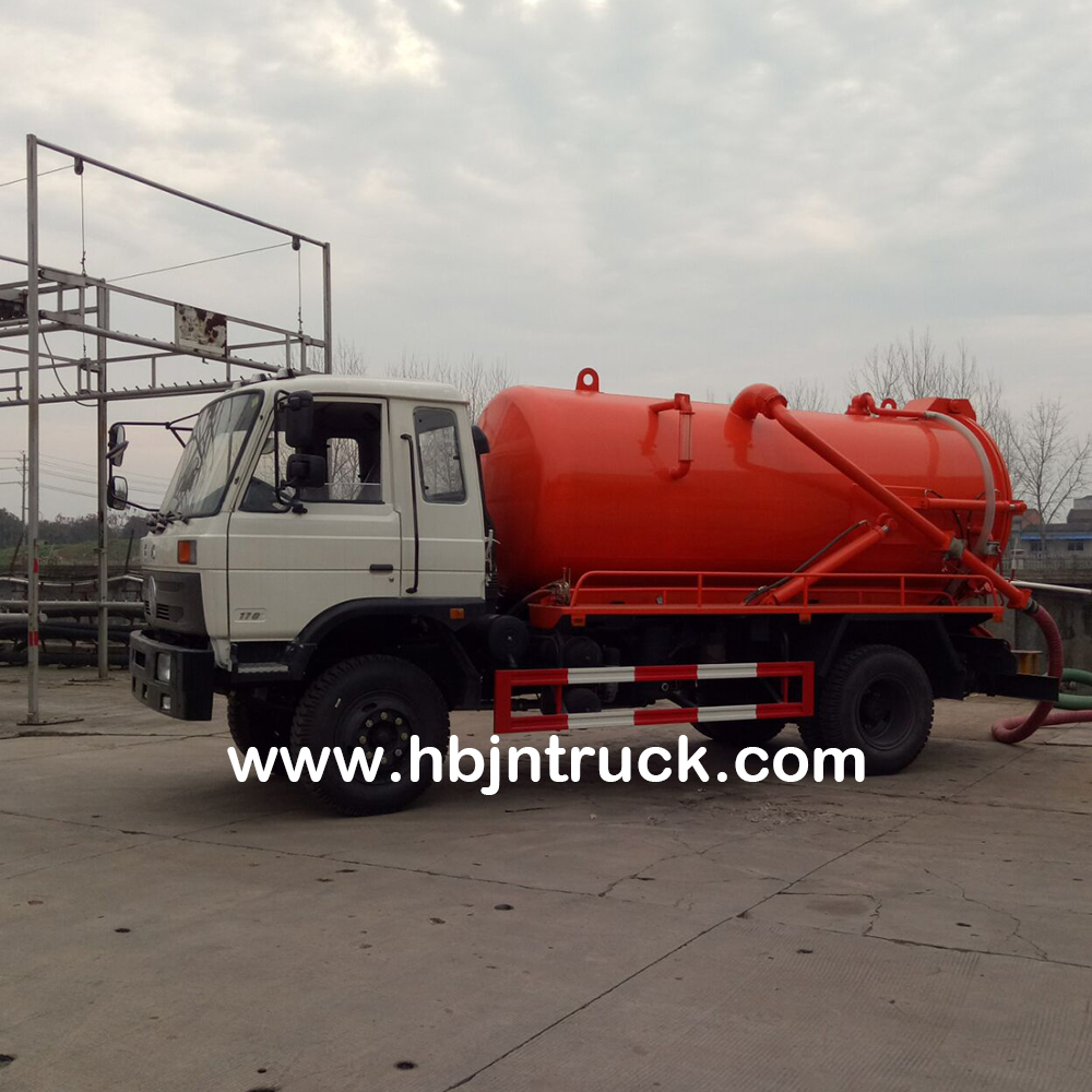 Sewer Vacuum Tanker Truck