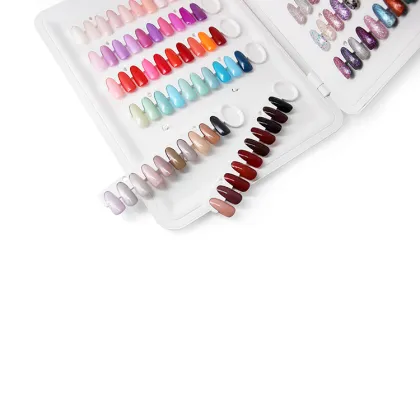 Nail Color Swatch Book Template