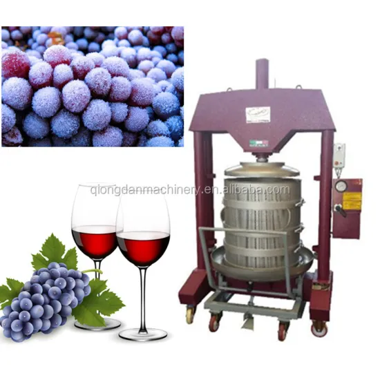 Hydraulic Ice Grape Press Machine: Professional Design for Efficient Squeezing