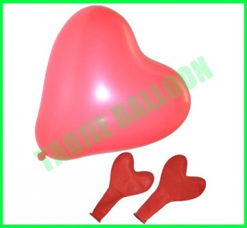 12 inches Heart Balloons-Red color
