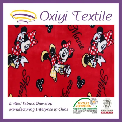 10mts Moq 21 Colors Retail Polyester Oeko Tex 100 Velboa Fabric For Kids