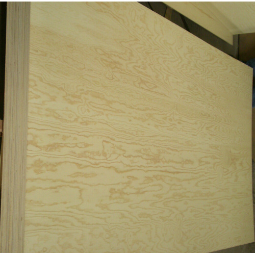 Radiata pine face veneer hardwood core commercial plywood