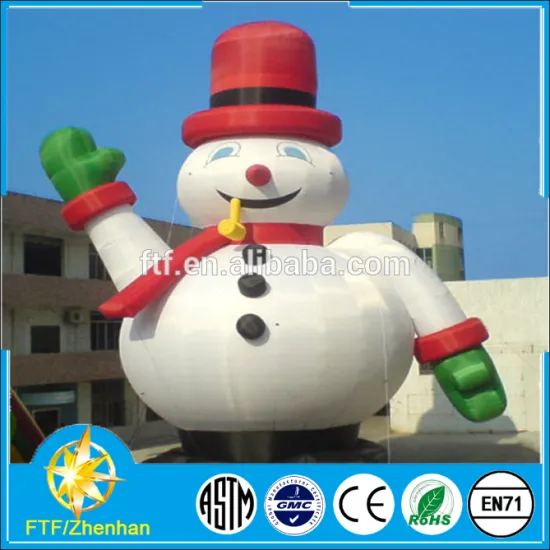 Selling high quality used for Christmas decorations outdoor inflatable snowman/advertising inflatable snowman/holiday decoration