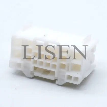 Withe Color 6098-8922 ITT Connectors 26 Pins Female Unsealed Electric Auto Charging Connector