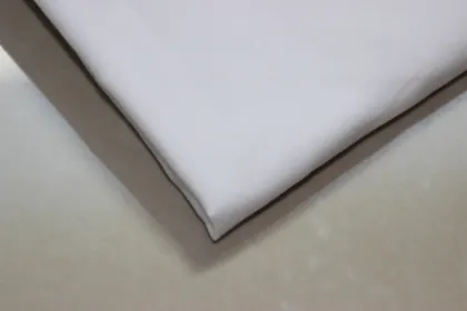 Bleach white tc poplin shirt fabric