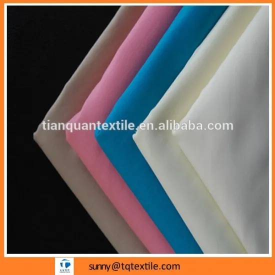 100% polyster pocket fabric with colorful dyed